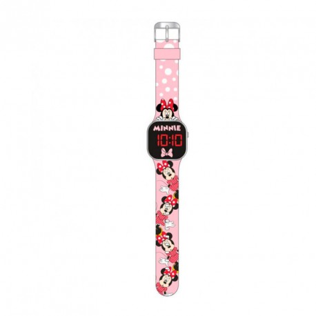 RELOJ LED MINNIE 