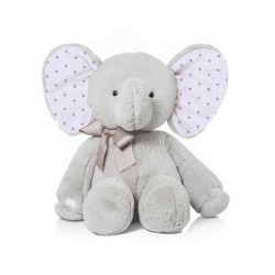 PELUCHE ELEFANTE GRIS 26 CM