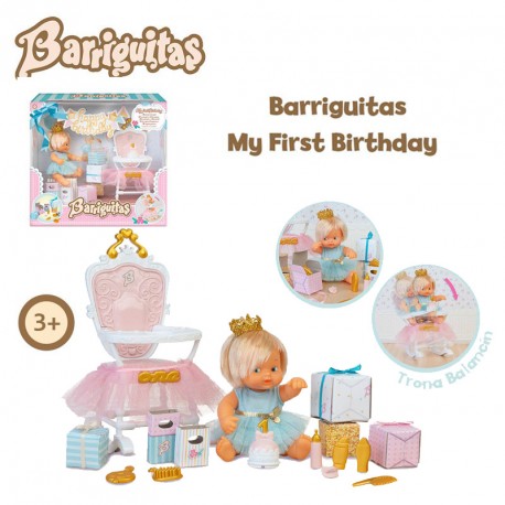 BARRIGUITAS MI PRIMER CUMPLEAÑOS