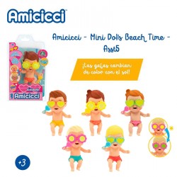 AMICICCI BEBES BEACH TIME 11CM