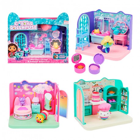 LA CASA DE MUÑECAS DE GABBY HABITACIONES DELUXE SURTIDO