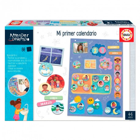 APRENDER ES DIVERTIDO MI PRIMER CALENDARIO