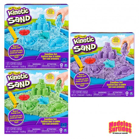 KINETIC SAND SANDBOX SET SURTIDO