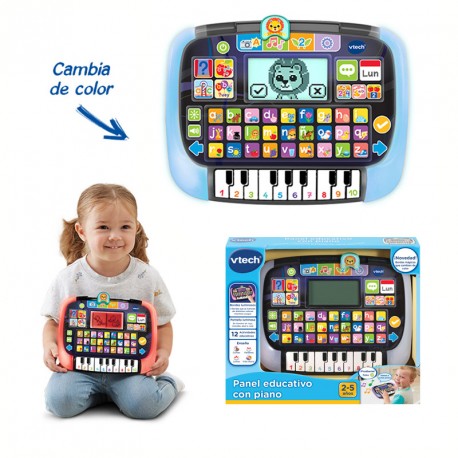 PANEL EDUCATIVO CON PIANO TABLET INFANTIL MULTI-APP