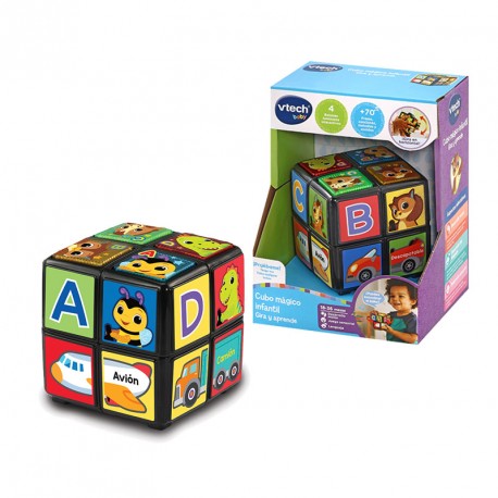 CUBO MAGICO INFANTIL GIRA Y APRENDE