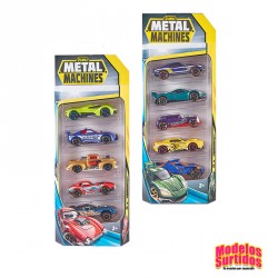 METAL MACHINES CARS S2 MULTI PACK 5 COCHES