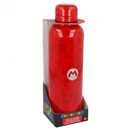 BOTELLA SUPER MARIO TERMO ACERO INOXIDABLE 515 ML