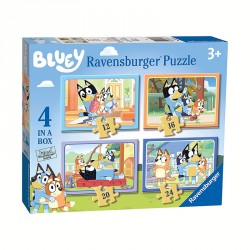 PUZZLE 4 IN A BOX BLUEY