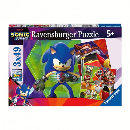 PUZZLE 3x49P SONIC 