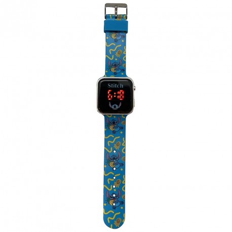 RELOJ LED STITCH