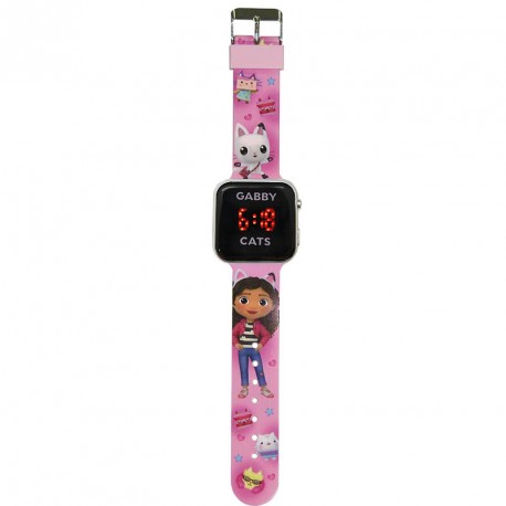 RELOJ LED CASA DE MUÑECAS DE GABBY