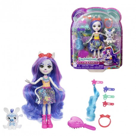 ENCHANTIMALS GLAM PARTY CEBRA
