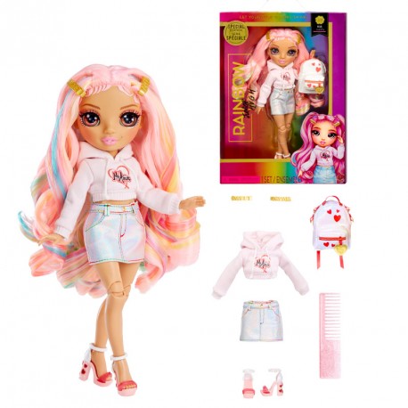 RAINBOW HIGH JUNIOR HIGH EDICION ESPECIAL KIA HART (ROSA)