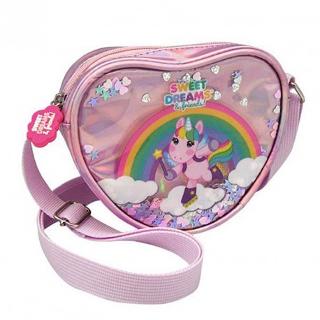 BOLSO PU PLATEADO SWEET DREAMS