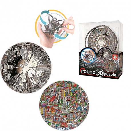 PUZZLE 3D ROUND CHARLES FAZZINO