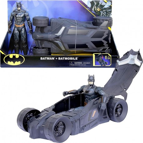 BATMAN BATMOVIL + FIGURA 30CM