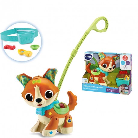 TITO APRENDE A ANDAR PERRITO INFANTIL PASEOS