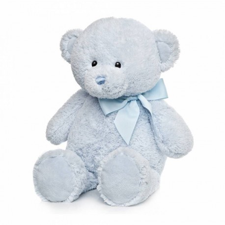 PELUCHE OSO SOFT CELESTE 23 CM