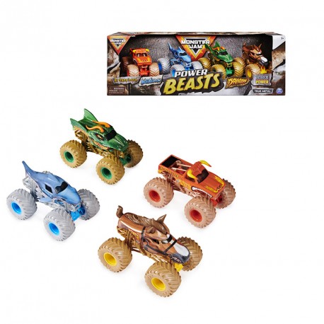 MONSTER JAM SURTIDO DIE CAST 1:64 PACK 4 