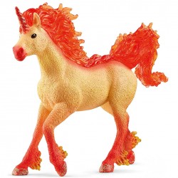 FIGURA SEMENTAL UNICORNIO DE FUEGO ELEMENTA