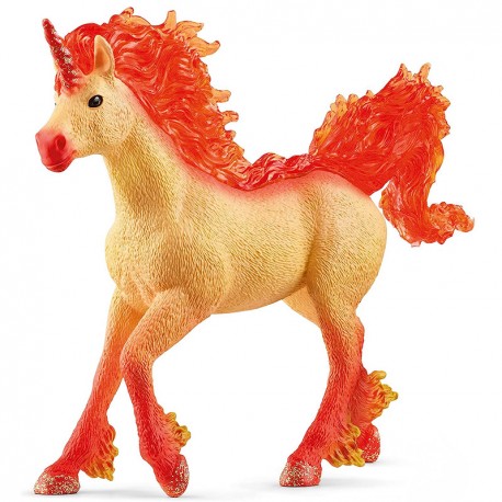 FIGURA SEMENTAL UNICORNIO DE FUEGO ELEMENTA