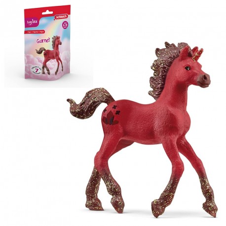 FIGURA UNICORNIO COLECCIONABLE GRANATE