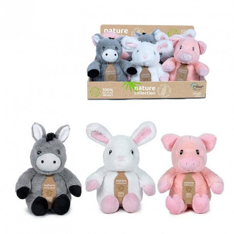 PELUCHE NATURE FARM ANIMALS 27CM 