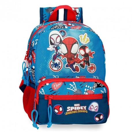 GO WEBS GO SPIDEY MOCHILA ADAP.28 cm.