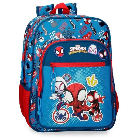 GO WEBS GO SPIDEY MOCHILA ADAP.38 cm.