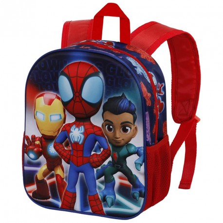 SPIDERMAN MOCHILA 3D PQ.GLOW