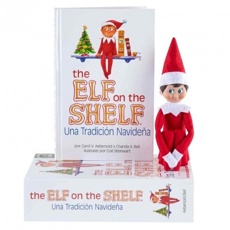 THE ELF ON THE SHELF CUENTO Y MUÑECO ELFO NINO