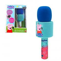 MICROFONO BLUETOOTH CON MELODIAS PEPPA PIG