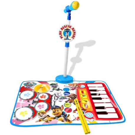 ALFOMBRA BATERIA Y PIANO CON MICRO