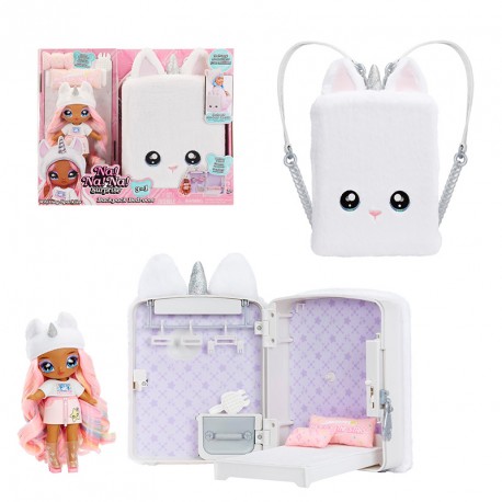 NA NA NA SURPRISE 3 IN 1 MOCHILA HABITACION UNICORNIO WHITNEY SPARKLES