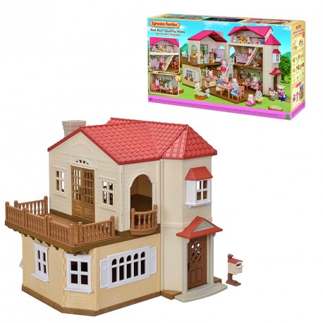 SYLVANIAN CASA CON LUCES ATICO SECRETO