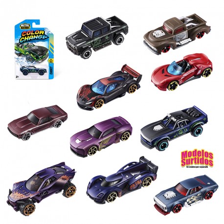 PACK 1 COCHE METAL MACHINES CAMBIO DE COLOR 