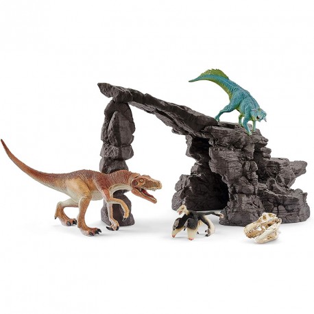 SET DE DINOSAURIOS CON CUEVA