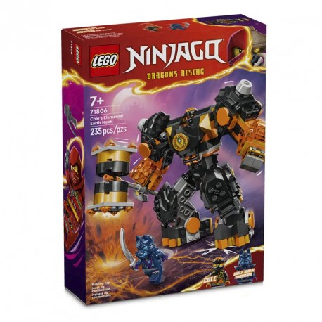 NINJAGO MECA ELEMENTAL DE LA TIERRA DE COLE