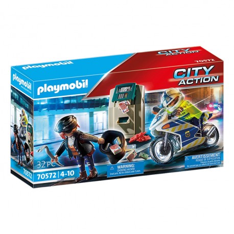 CITY ACTION MOTO POLICIA PERSECUCION DEL LADRON