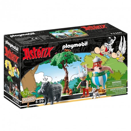 ASTERIX LA CAZA DEL JABALI