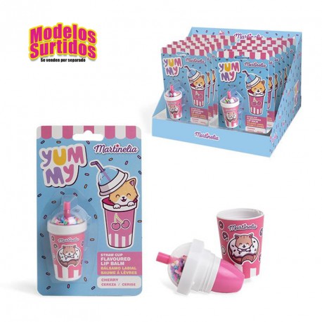 BALSAMO LABIAL BATIDO MARTINELIA YUMMY STRAWBERRY