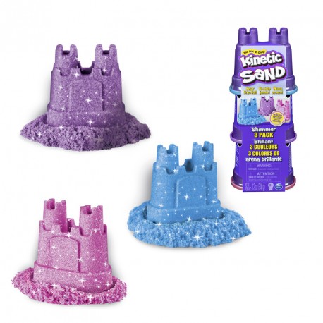 KINETIC SAND SHIMMER MULTIPACK