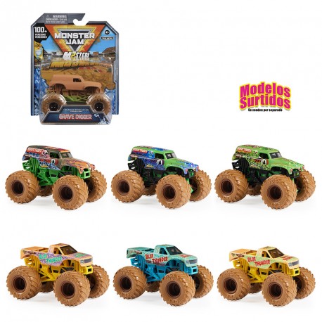 MONSTER JAM SURTIDO VEHICULO MYSTERY MUDDERS 1:64