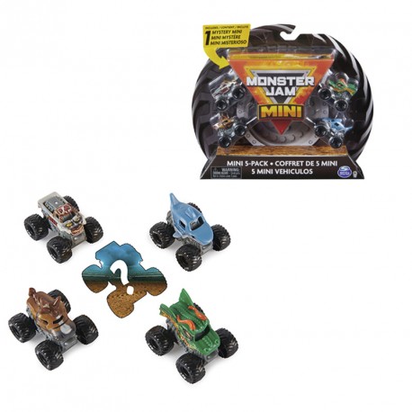 MONSTER JAM MINI 5PK 