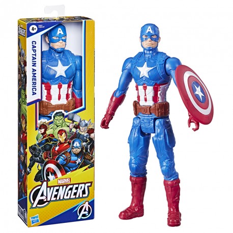 AVENGERS FIGURA TITAN CAPITAN AMERICA