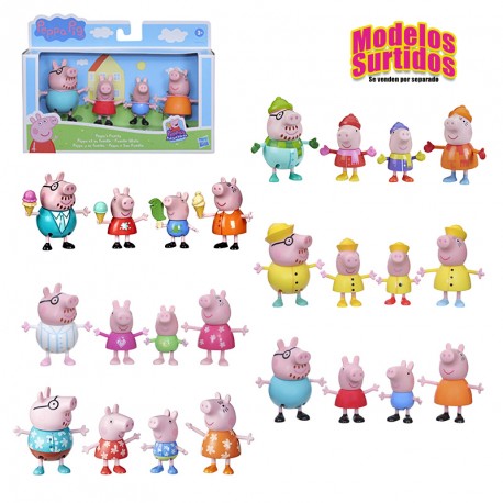 PEPPA PIG SURTIDO DE FIGURAS PEPPA Y SU FAMILIA