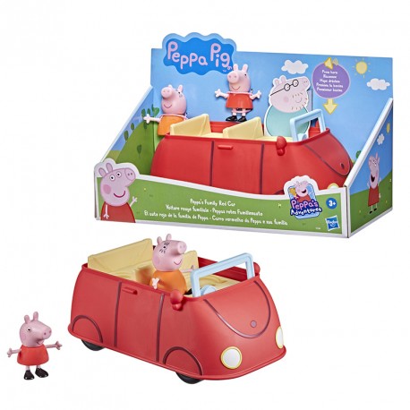 PEPPA PIG EL AUTO ROJO DE LA FAMILIA DE PEPPA