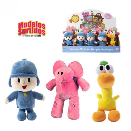 POCOYO PELUCHES MUSICALES POCOYO Y SUS AMIGOS
