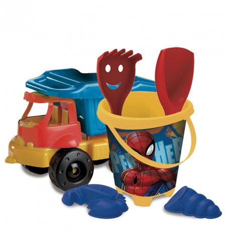 CONJUNTO CAMION SPIDERMAN