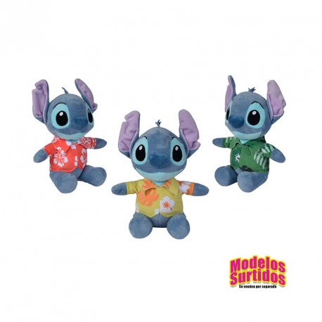 PELUCHE STITCH HAWAII 25 CM  3 SURTIDOS